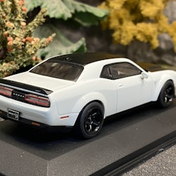 Skala 1/43 Dodge Challenger SRT Demon V8 6,2L – White – 2018' fr Solido