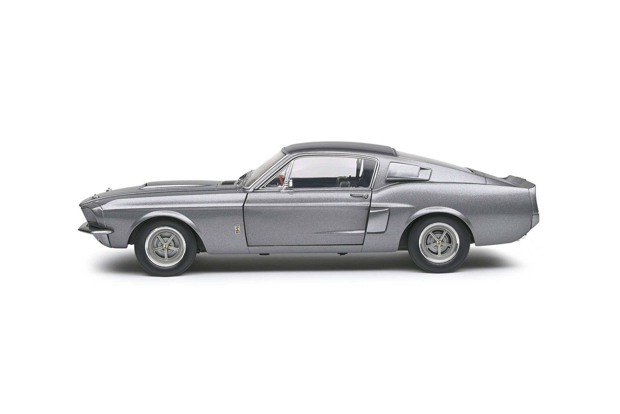 Skala 1/18: Shelby GT500 – Grey & Black Stripes – 1967 fr. SOLIDO