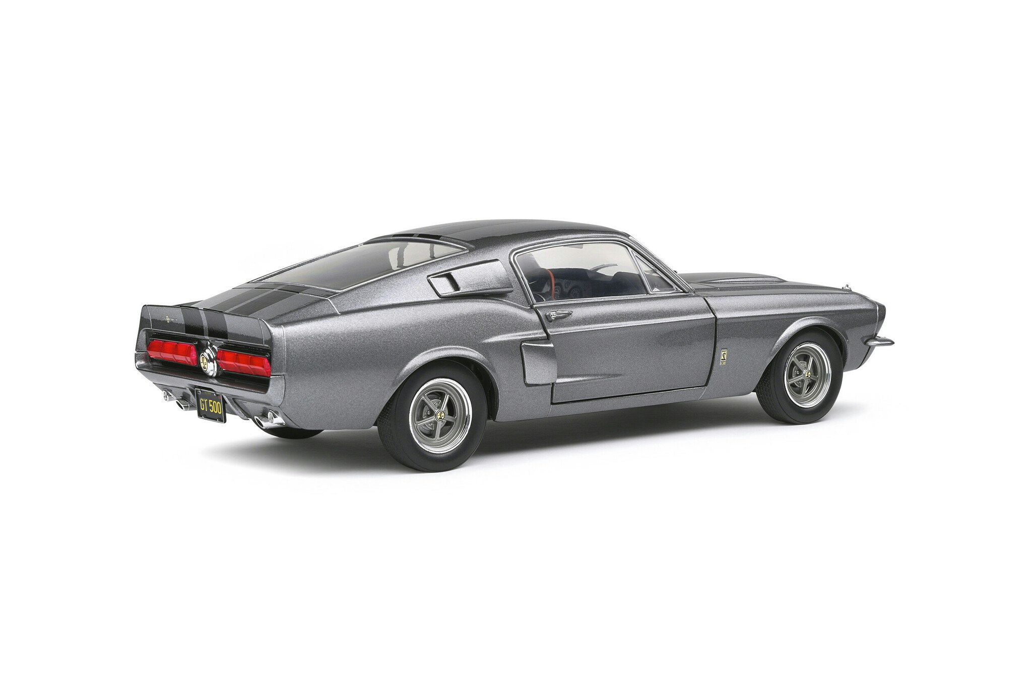 Skala 1/18: Shelby GT500 – Grey & Black Stripes – 1967 fr. SOLIDO