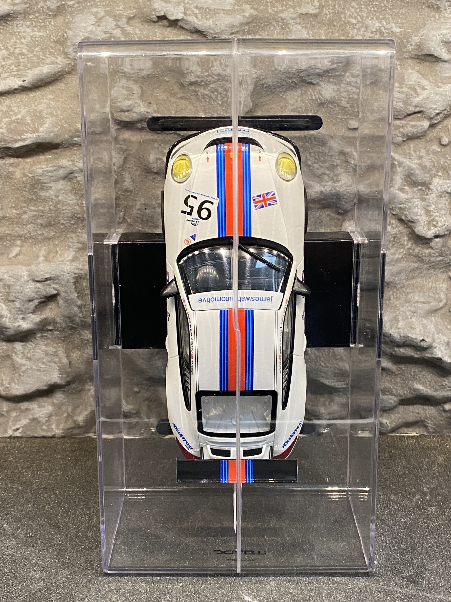 Skala 1/28 Analog Bil till Bilbana: Porsche 997 GT3, MCP fr XLOT by NINCO