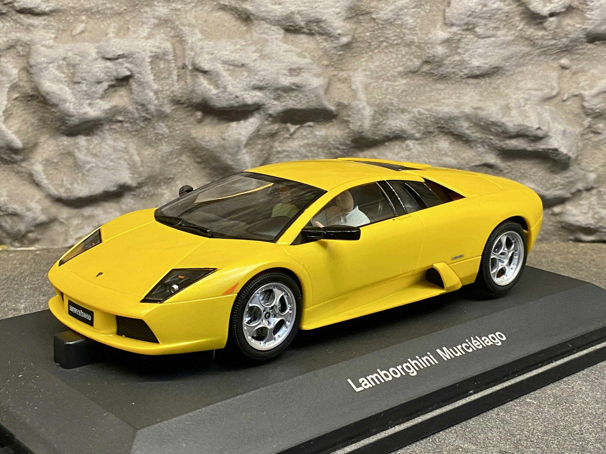 Skala 1/24 Analog Slotcar - Lamborghini Murciélago, yellow fr AUTOart Slot Racing