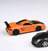 Skala 1/64 2012 RUF CTR3 Clubsport (Porsche) - Orange, LHD  fr Para64