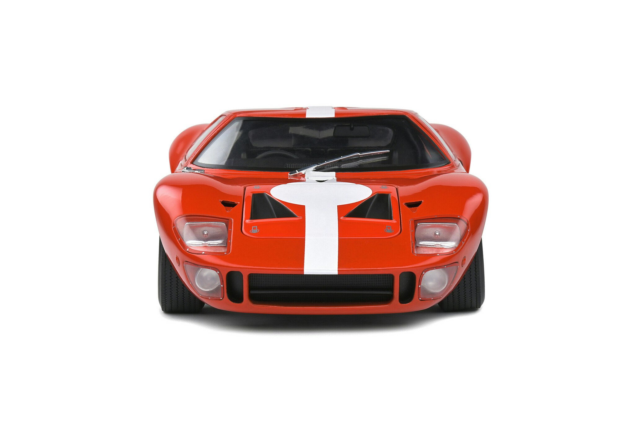 Skala 1/18 Ford GT40 Mk.1 – Red Racing – 1968 fr. SOLIDO