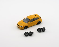 Skala 1/64 Subaru Impreza WRX 2009, Yellow fr BM Creations