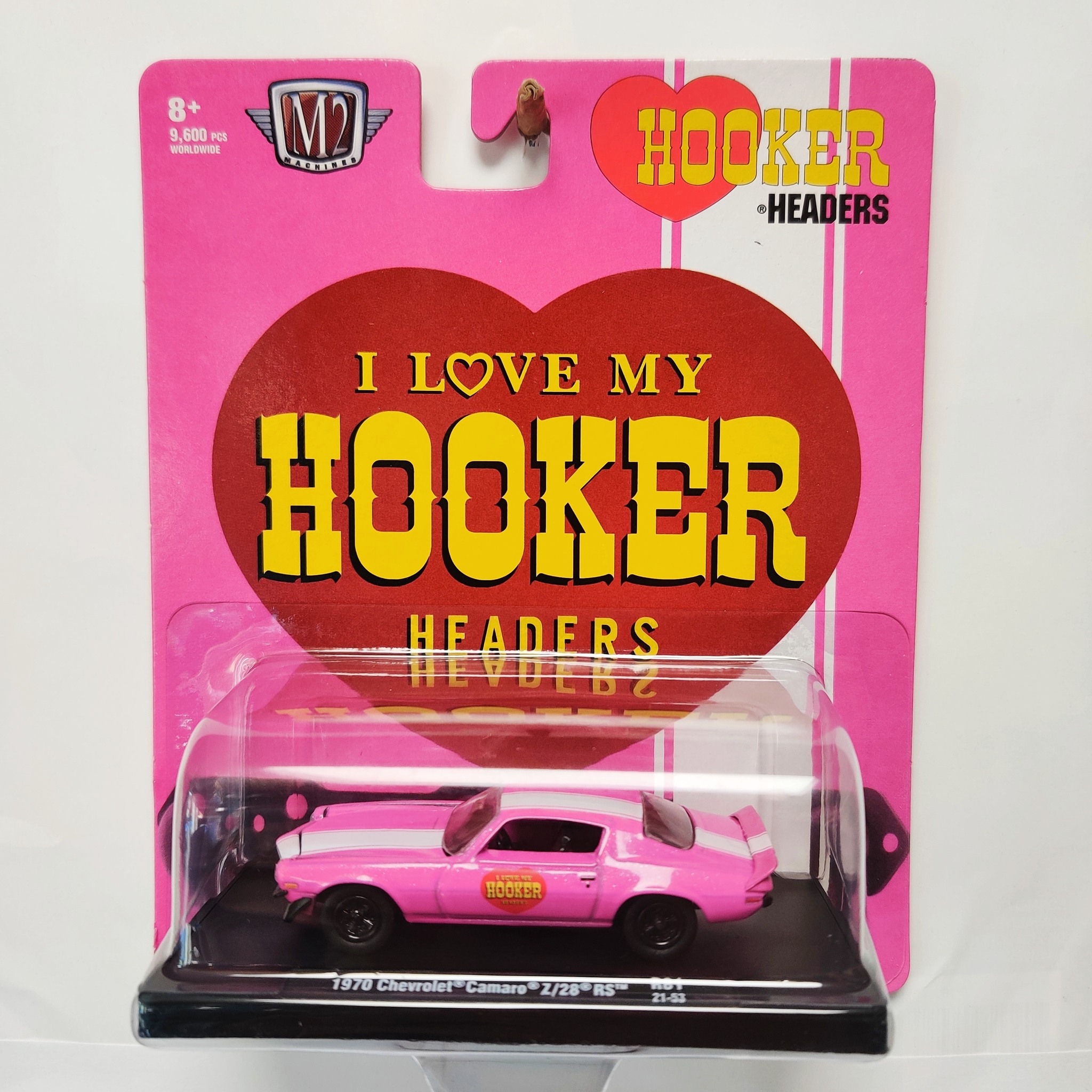 Skala 1/64 Chevrolet Camaro Z/28 RS 70' "I Love My HOOKER Headers" fr M2