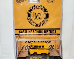 Skala 1/64 VW Volkswagen Delivery Van 60' "Castline School District" fr M2