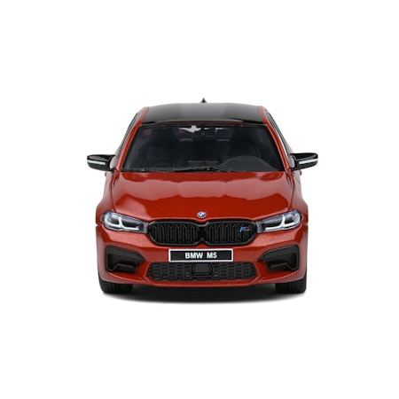 Skala 1/43 BMW M5 COMPETITION, Red w black roof fr Solido