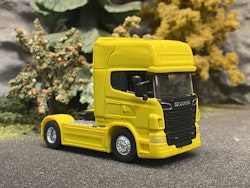 Skala 1/64 - Scania V8 R730 tractor 2-axle, yellow fr Welly