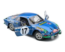 Skala 1/18 Alpine A110 1600S #17 Rallye De Montecarlo 1972 fr Solido Competition