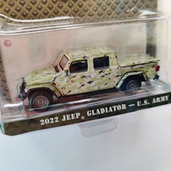 Skala 1/64 Jeep Gladiator U.S. Army "Battalion 64" ser.3 från Greenlight