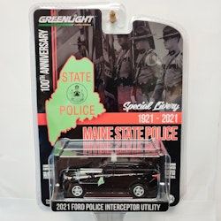 Skala 1/64 Ford Police Interceptor Utility 21' "Maine State Police" fr Greenlight