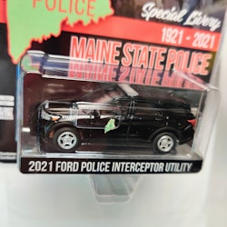 Skala 1/64 Ford Police Interceptor Utility 21' "Maine State Police" fr Greenlight