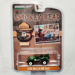 Skala 1/64 - Willys MB Jeep 45' "Smokey Bear" Ser.2 fr GreenLight