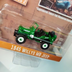 Skala 1/64 - Willys MB Jeep 45' "Smokey Bear" Ser.2 fr GreenLight