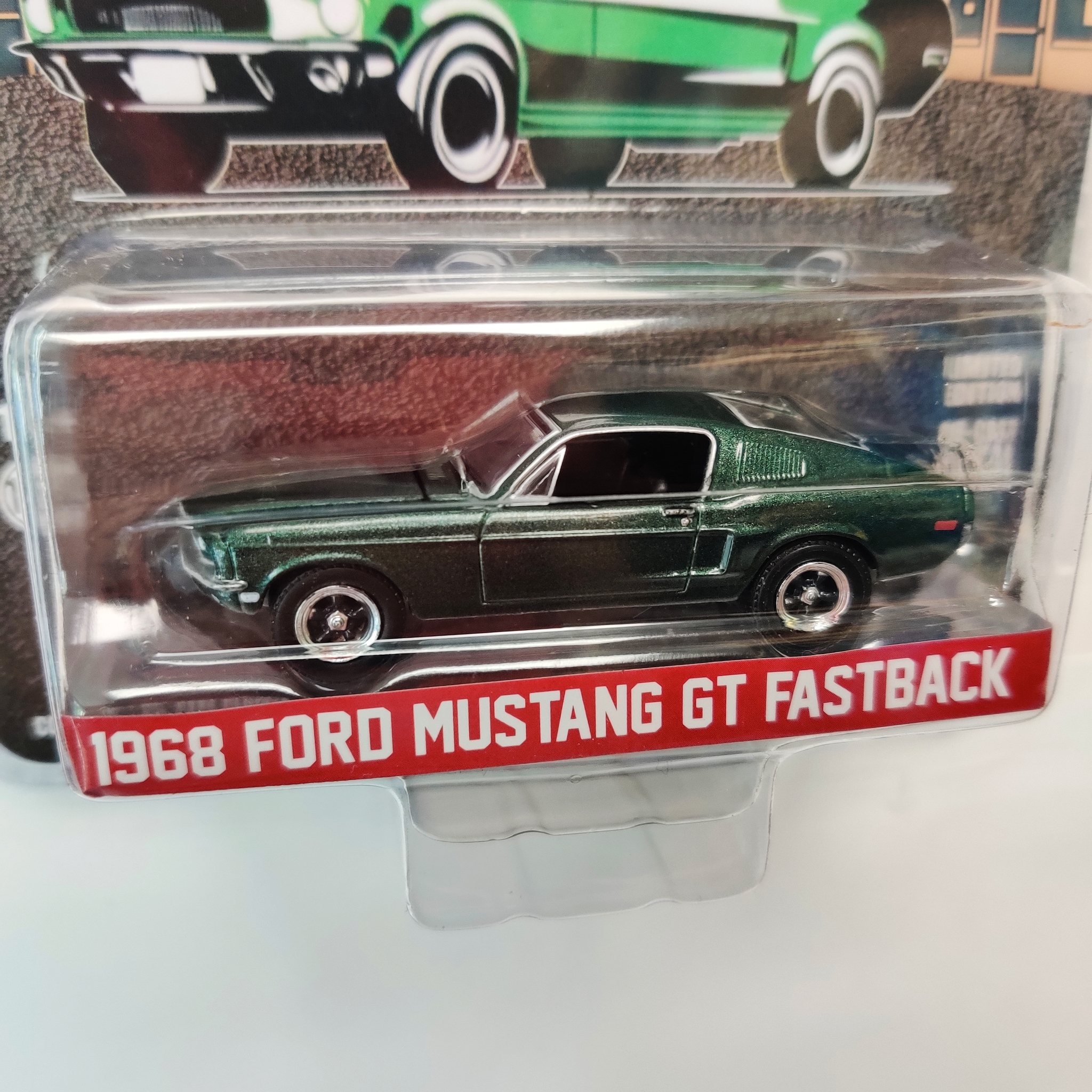 Skala 1/64 Ford Mustang GT Fastback 68' "Woodward Dream Cruise" fr Greenlight