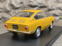 Skala 1/24 Fiat 850 Coupe, Yellow fr WhiteBox