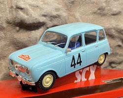 Skala 1/32 Analog Slotcar - Renault 4L 1963 "Montecarlo, Light blue fr SCX