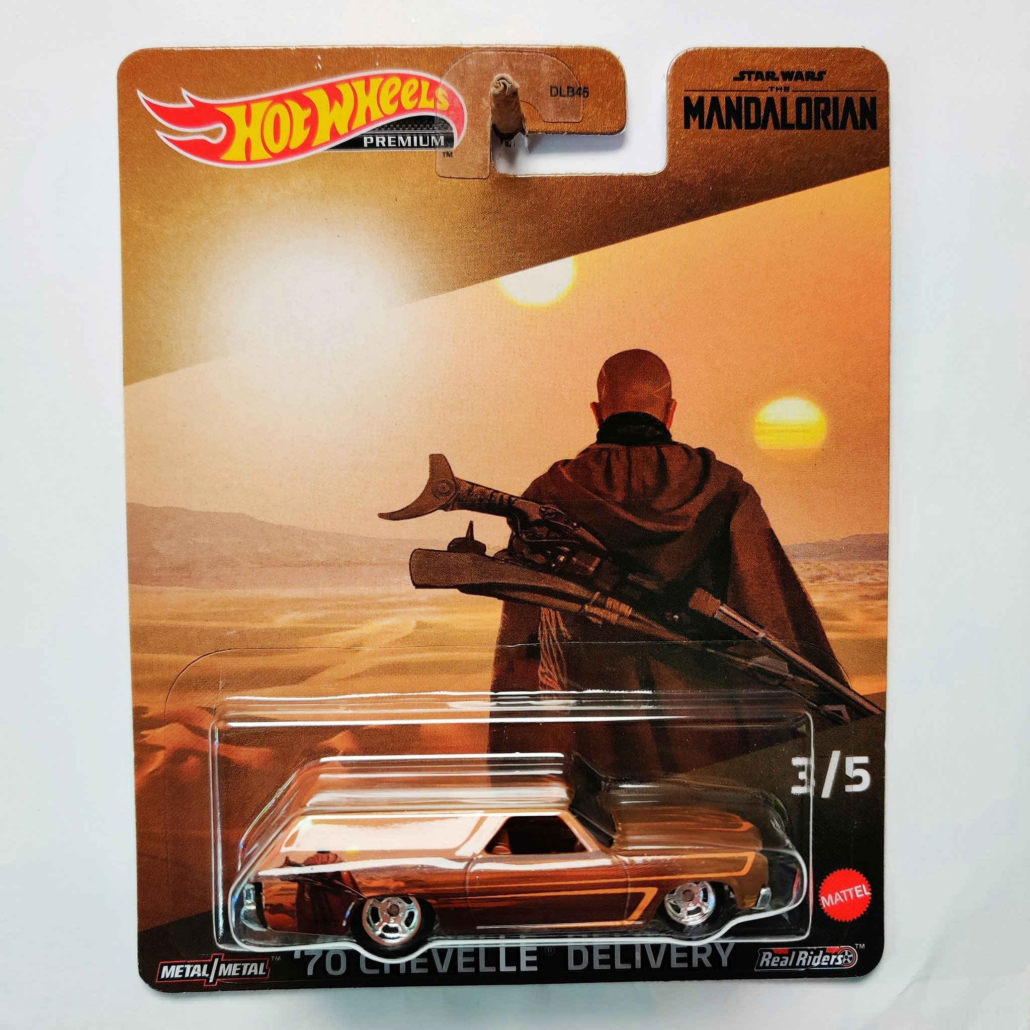 Skala 1/64 Hot Wheels PREMIUM, Chevrolet Delivery 70' "Star Wars - Mandalorian"