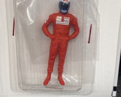 Skala 1/43, 0-scale figure, Alain Prost in red overalls fr Cartrix