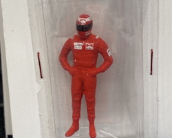 Skala 1/43, 0-scale figure, Nicky Lauda in red overalls fr Cartrix