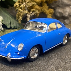 Skala 1/32 Porsche 356 B Carrera 2, Blue fr Kinsmart