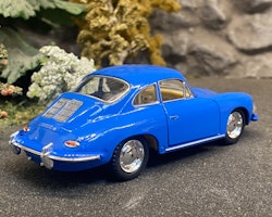 Skala 1/32 Porsche 356 B Carrera 2, Blue fr Kinsmart