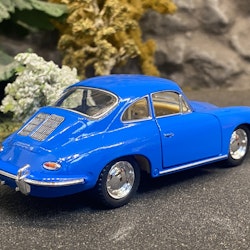 Skala 1/32 Porsche 356 B Carrera 2, Blue fr Kinsmart