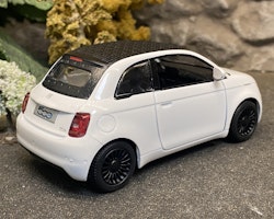 Skala 1/24 (1/28) Fiat 500e, White fr Kinsmart