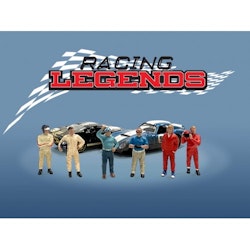 Skala 1/64 Die Cast Figure Set - Racing Legends - American Diorama MiJo