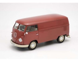 Skala 1/18 1963 Volkswagen T1 Bus Panel Van, Red, Nex-models/Welly