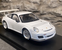 Skala 1/18 Porsche 911 GT3 Cup, White, Nex-models / Welly