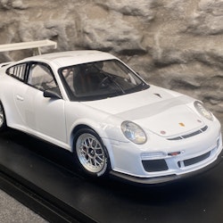 Skala 1/18 Porsche 911 GT3 Cup, White, Nex-models / Welly