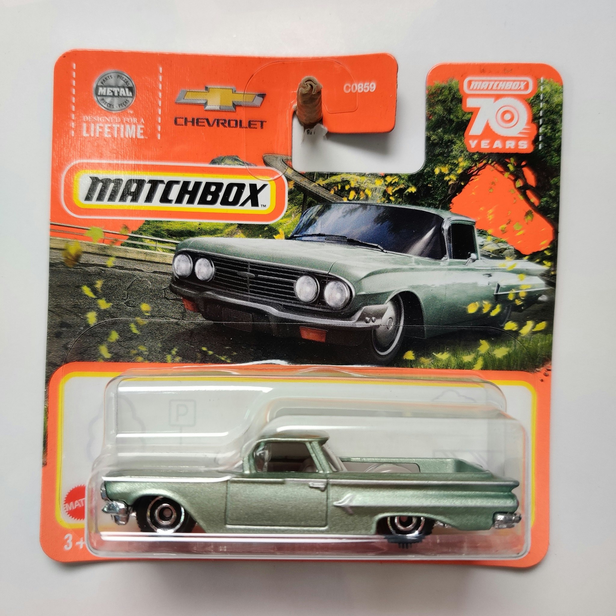 Skala 1/64 Matchbox 70-years: Chevy El Camino 60'