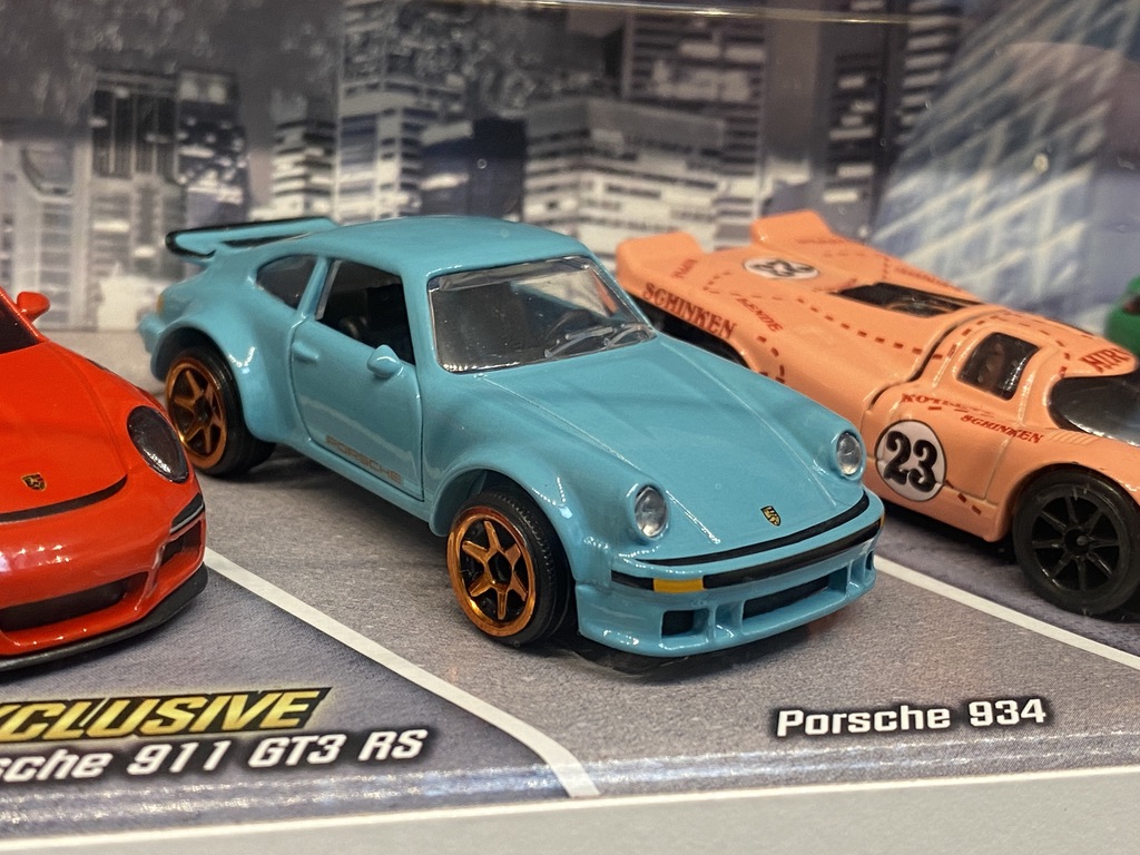 NEW! Skala 1/64 Porsche Edition 5-pack fr Majorette Exclusive