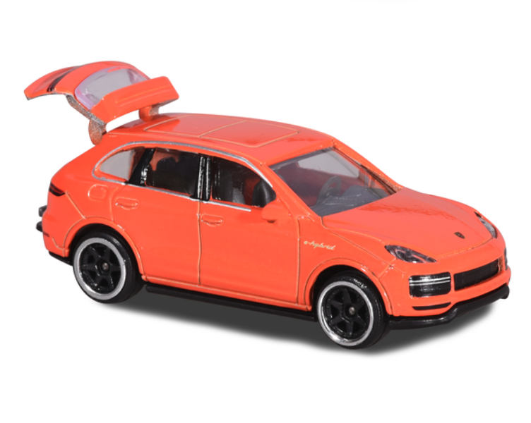 NEW! Skala 1/64 Porsche Cayenne Turbo S E-hybrid fr Majorette - Porsche Edition