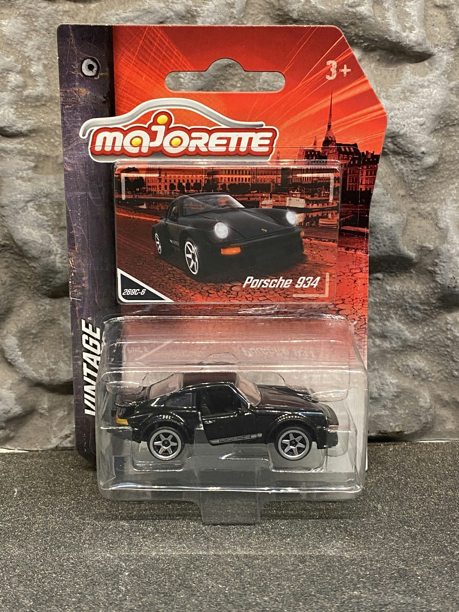 Skala 1/64 Porsche 934 (911), Black fr Majorette - Porsche Edition