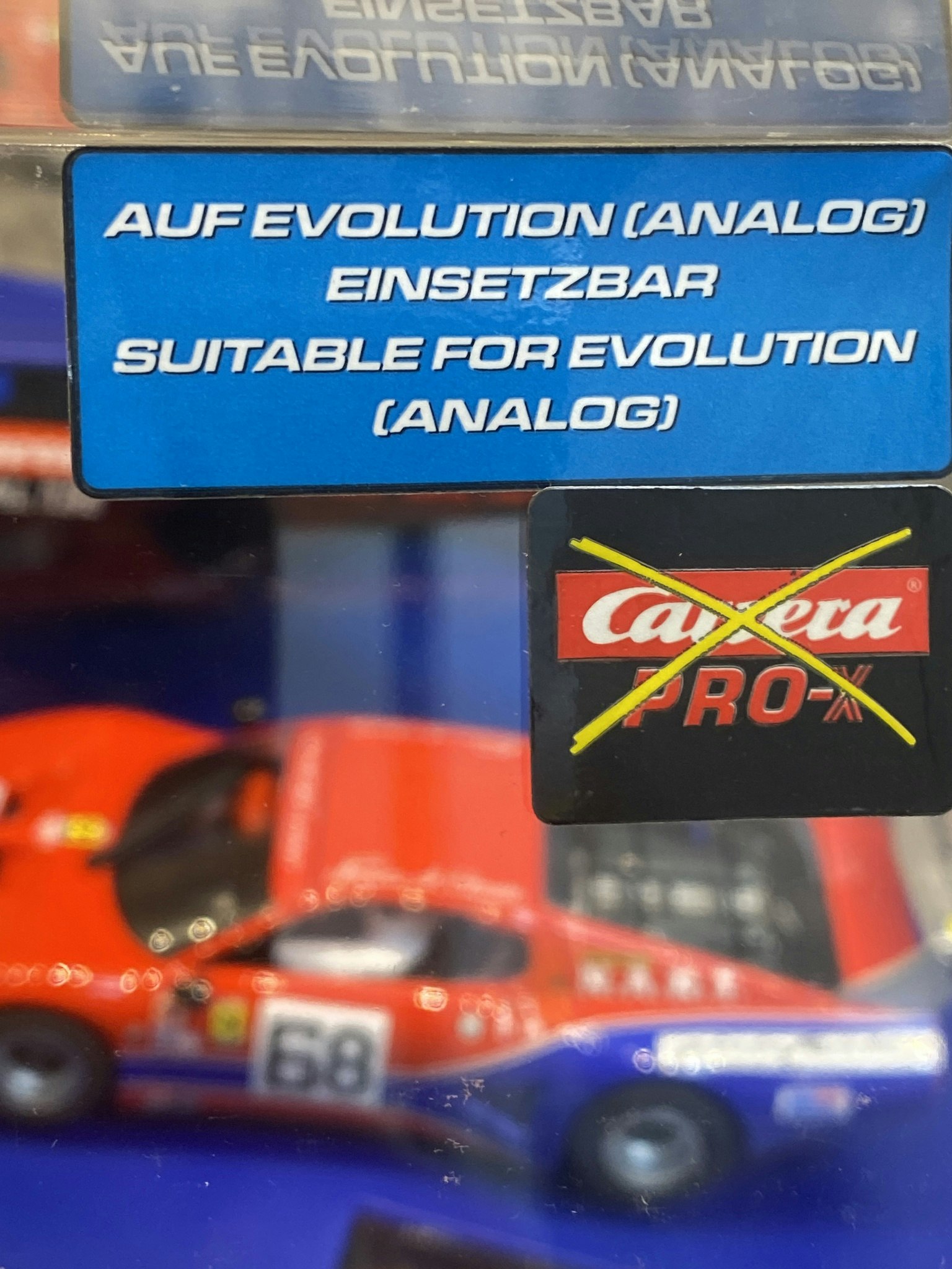 Skala 1/32 Digital/Analog slotcar fr Carrera: Ferrari 512 BB LM NART #68 Daytona 79'
