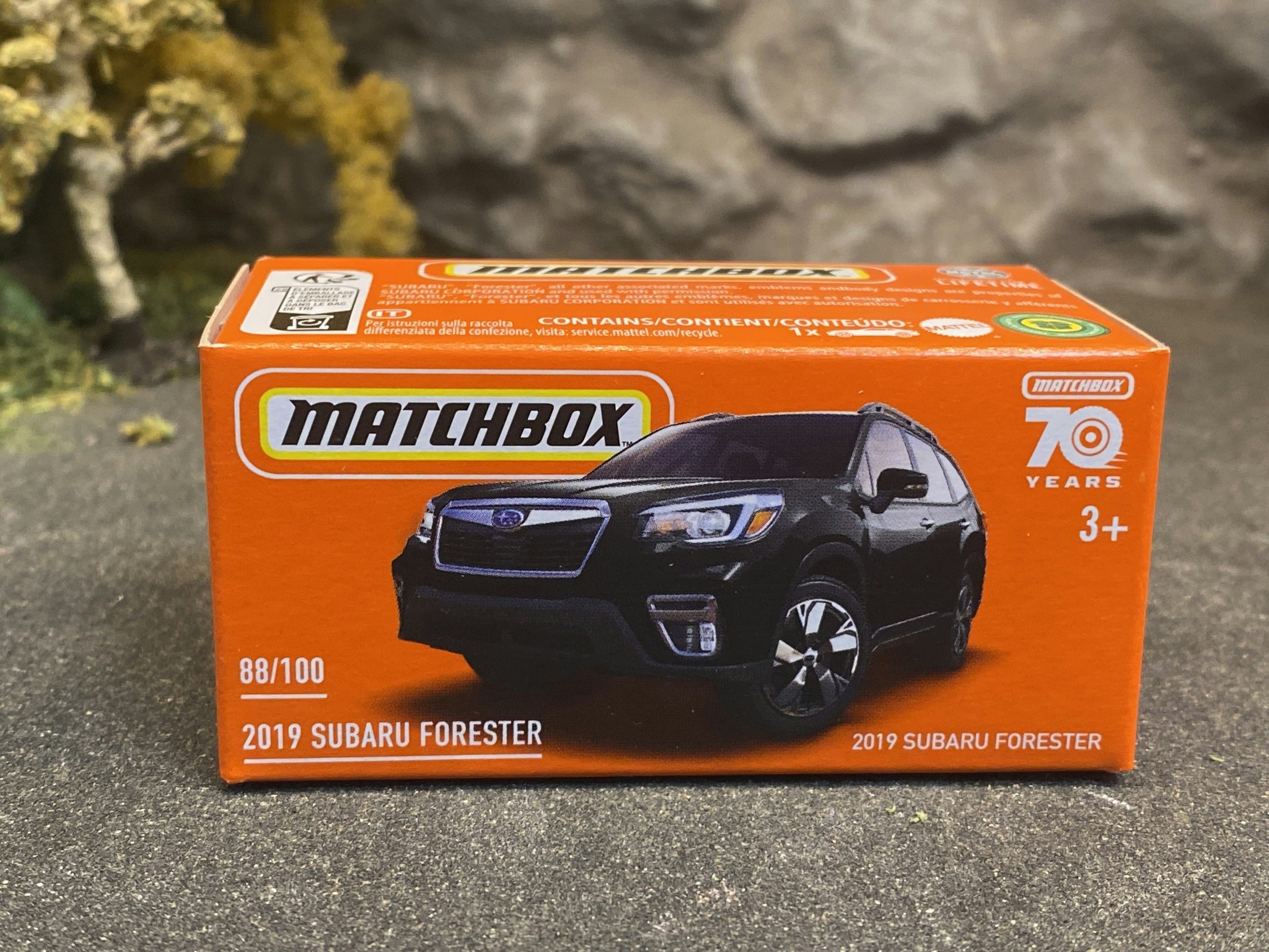 Skala 1/64 - Matchbox 70-years: Subaru Forester 19'