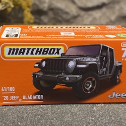 Skala 1/64 Matchbox 70-years: Jeep Gladiator 20', Black