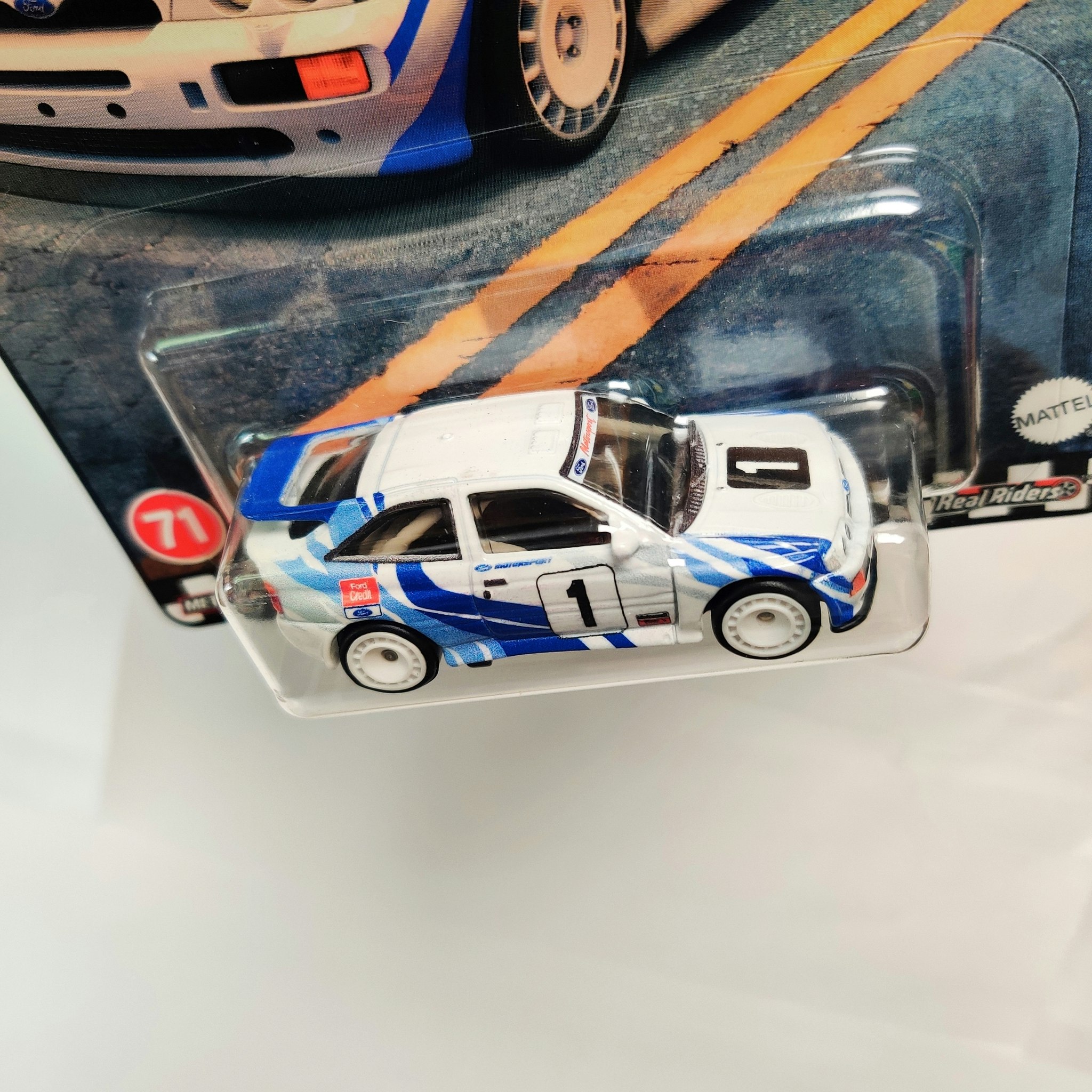 Skala 1/64 Hot Wheels PREMIUM, Boulevard, Ford Escort RS Cosworth 93'