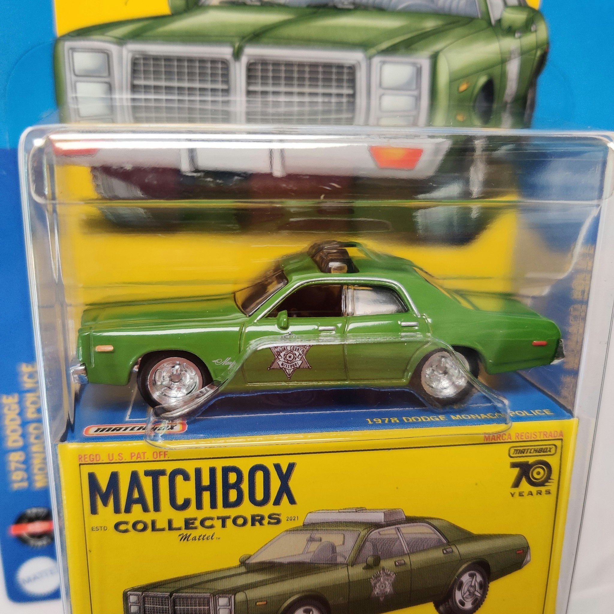 Skala 1/64 MATCHBOX - Collectors - Dodge Monaco Police 1978
