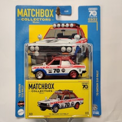 Skala 1/64 MATCHBOX - Collectors - Datsun 510 Rally 70'