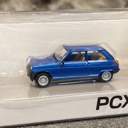 Skala 1/87 - Renault 5 Alpine, Blue, 1980 fr PCX87