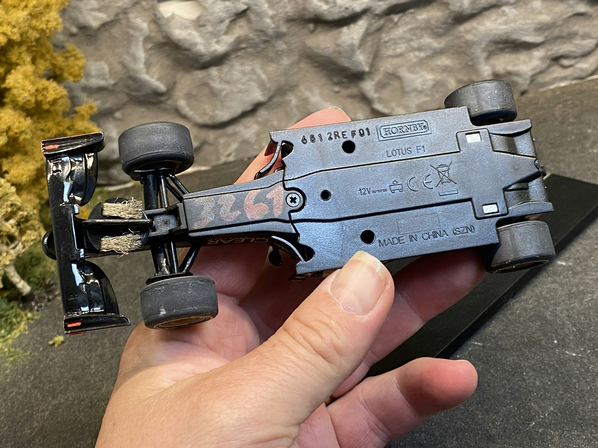 Skala 1/32 Begagnad/Used Analoge slotcar: Lotus F1 2012 fr Scalextric