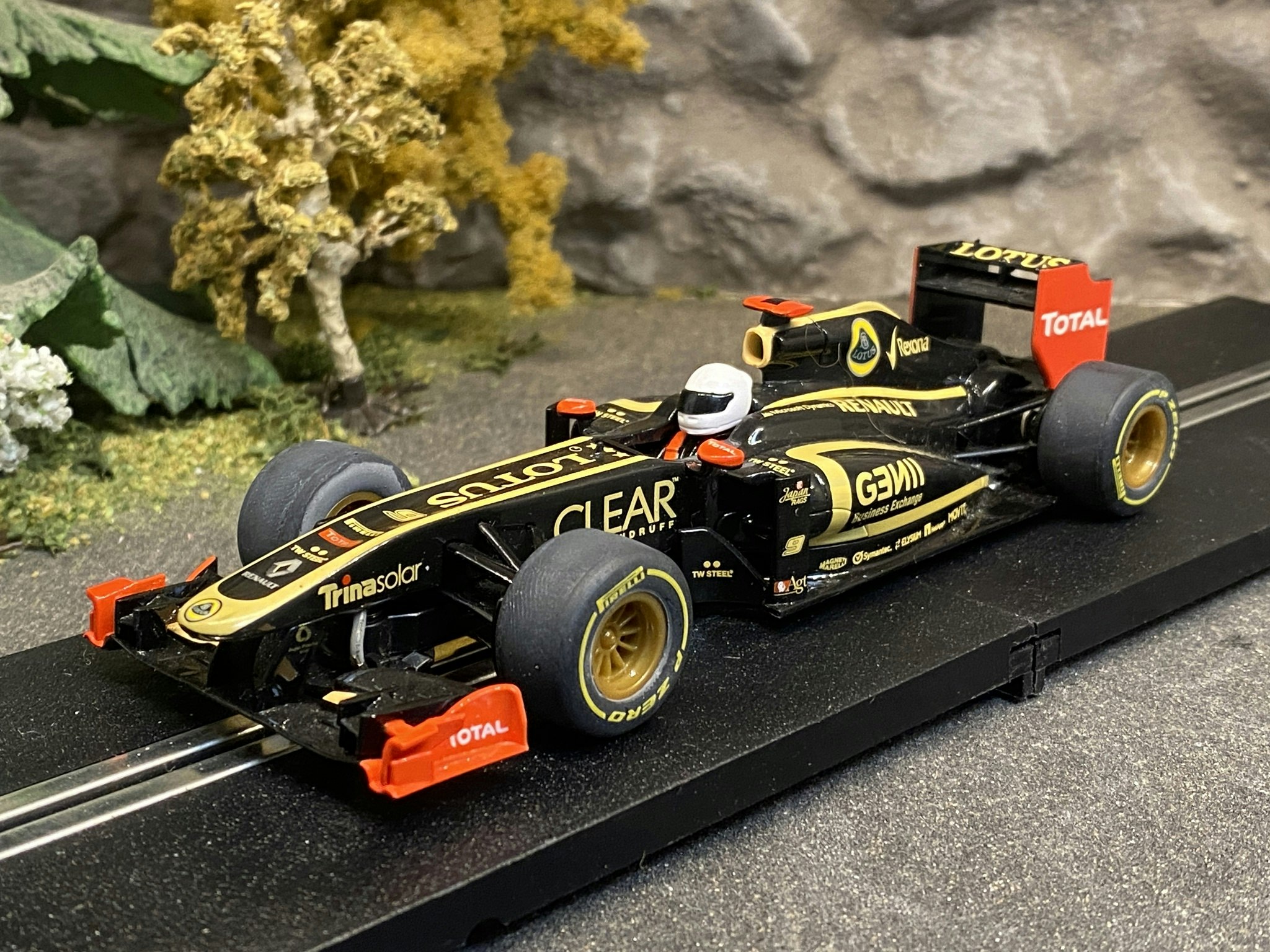 Skala 1/32 Begagnad/Used Analoge slotcar: Lotus F1 2012 fr Scalextric