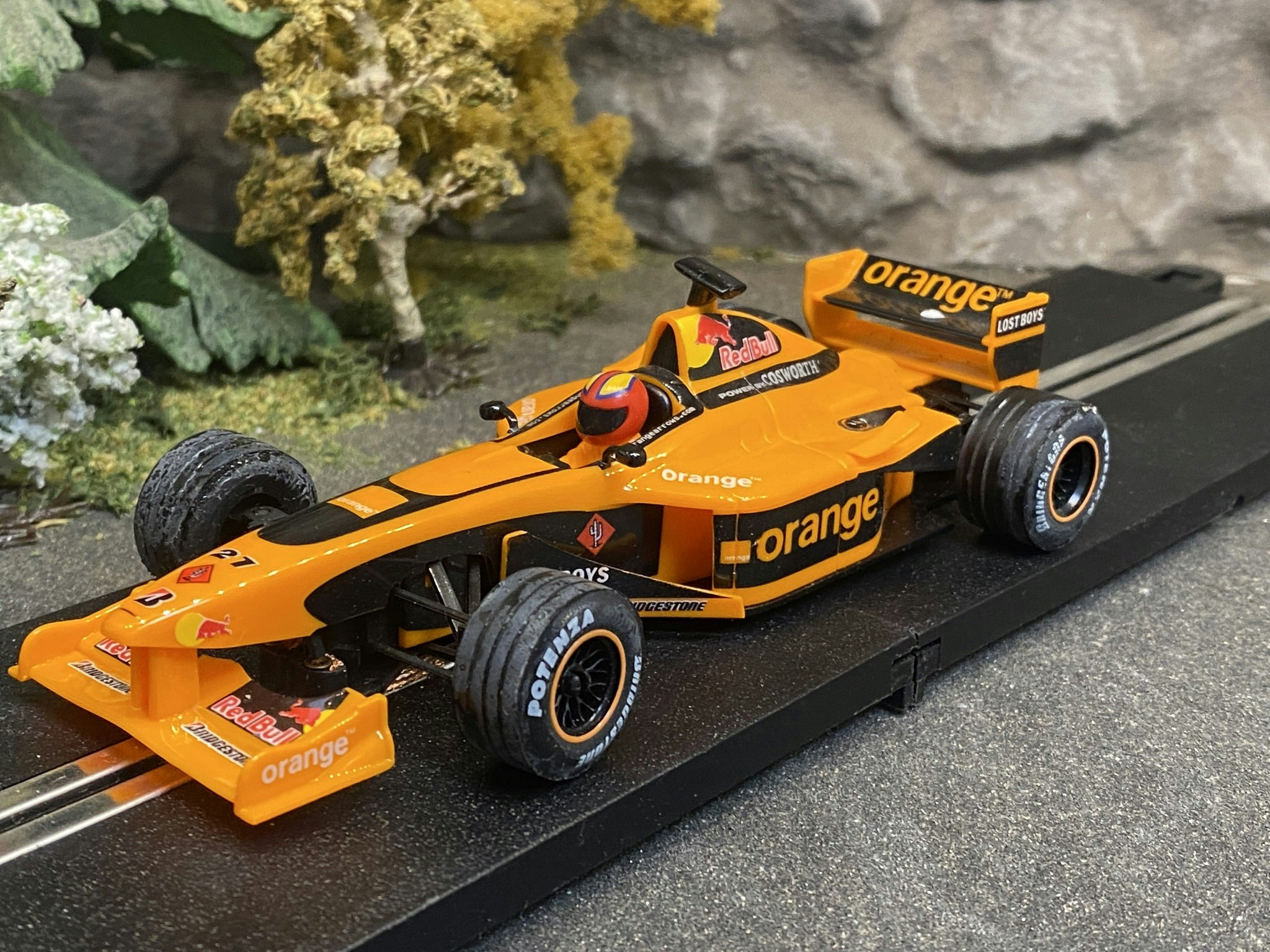 Skala 1/32 Begagnad/Used an. slotcar: Arrows 2000 w steering (NC-2 Engine) fr Ninco
