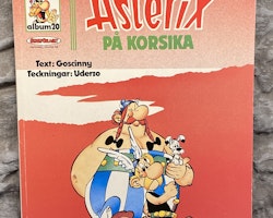 ASTERIX - Asterix & på Korsika - R Goscinny & A Uderzo - Begagnat album i gott skick
