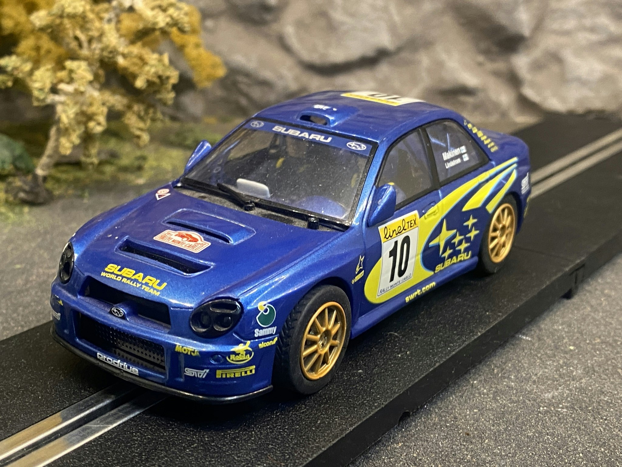 Skala 1/32 Begagnad/Used Analoge slotcar: Subaru Impreza fr Scalextric