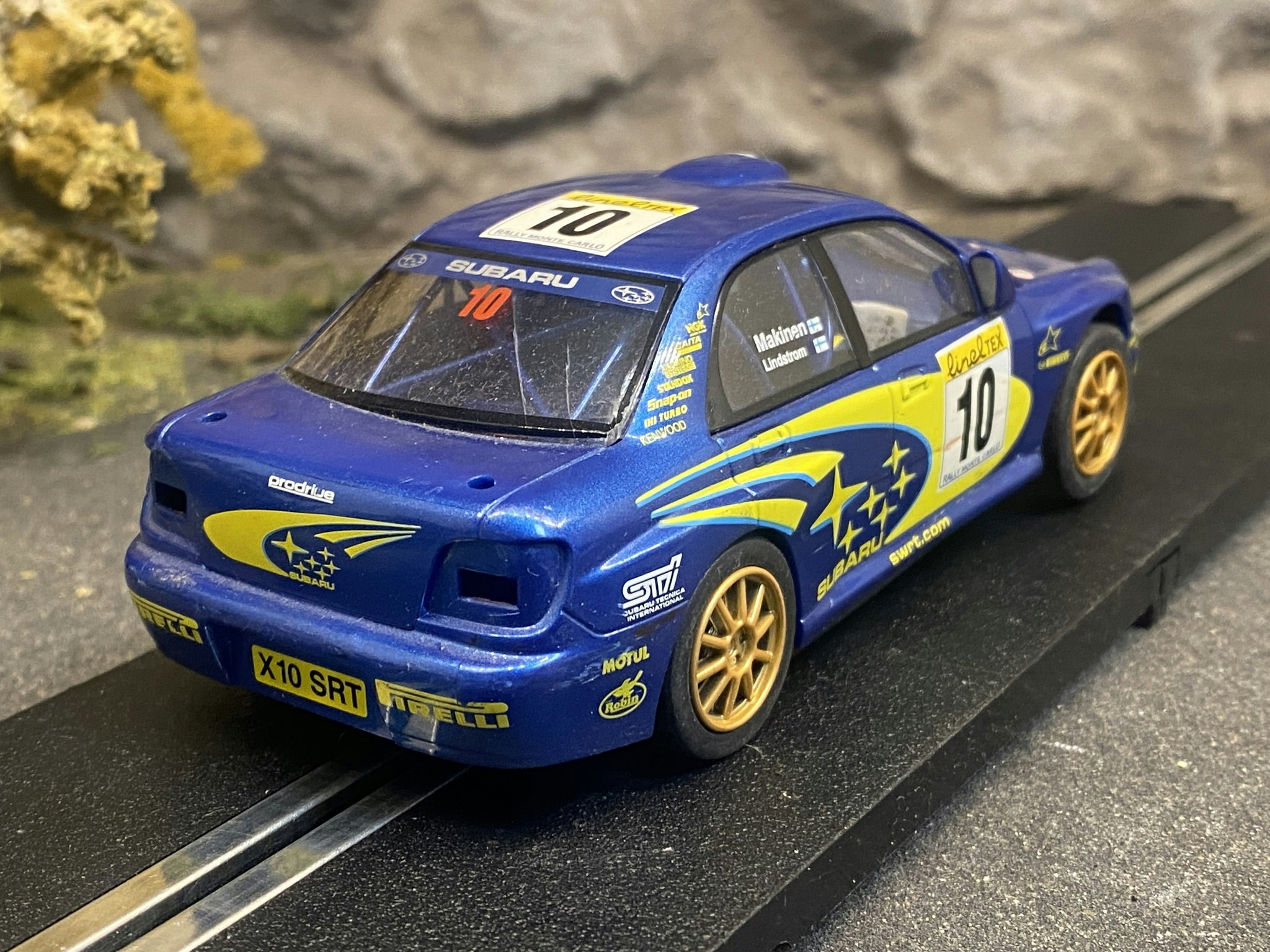 Skala 1/32 Begagnad/Used Analoge slotcar: Subaru Impreza fr Scalextric