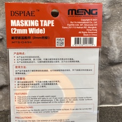 Maskerings-tejp/Masking-tape 1st/pcs - 2 mm fr Meng